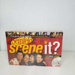 Seinfeld Scene It? The DVD Game Board Mattel Factory Sealed New N0947 Trivia