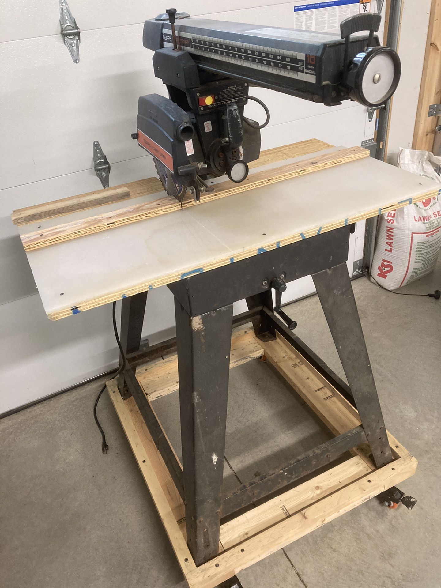 10” Craftsman Radial Arm Saw