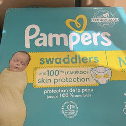 Pampers Swaddlers Newborn - 140 Pack X 2