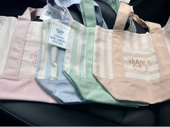 Trader Joe’s mini striped tote $25 each