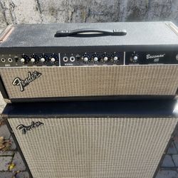 Fender Bassman Head And Bassman 2x15 Cab 1979 