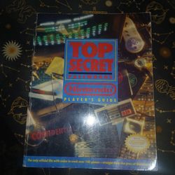 **VINTAGE** Top Secret Passwords Player's Guide for Nintendo Consoles