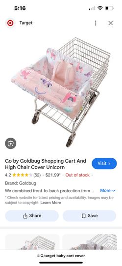 Grocery Cart Seat Cover