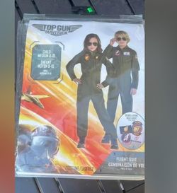 Halloween Costume  Top Gun Flight SuitAnd Patches