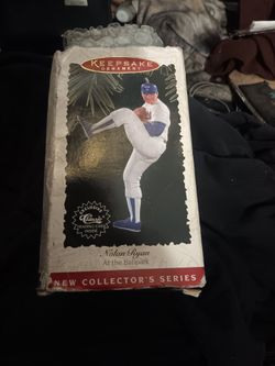 NOLAN RYAN COLLECTOR SERIES CHRISTMAS ORNAMENT
