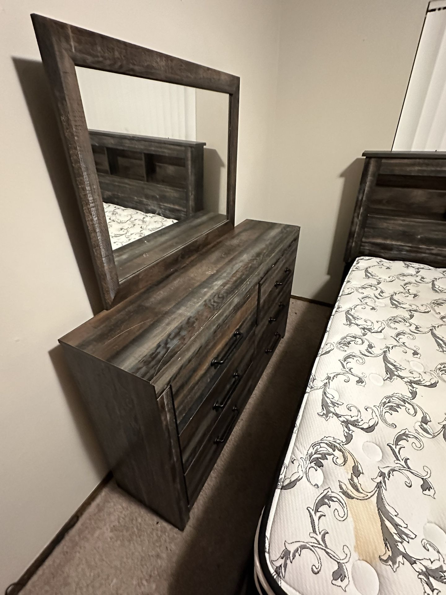 Dresser and Mirror