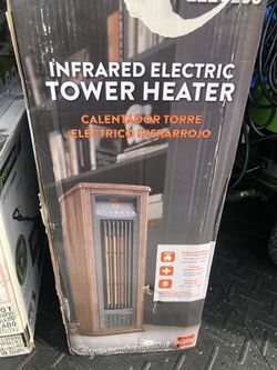 Greentouch 1500-Watt Infrared Tower Electric Space Heater with Remote  Included for Sale in Sanford, FL - OfferUp