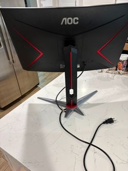 AOC Curved Gaming Monitor with Stand