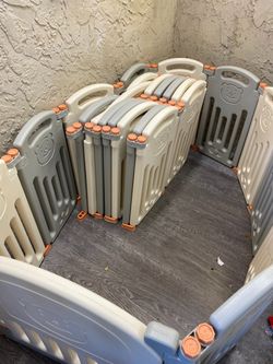 Huge 25 Panel Foldable Baby Playpen - Kids Activity Play Yard with Gate - See My Other Items😀