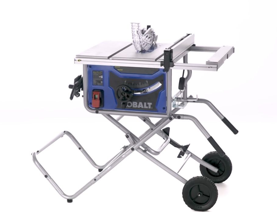 Kobalt 10-in Carbide-tipped Blade 15-Amp Portable Jobsite Table Saw
