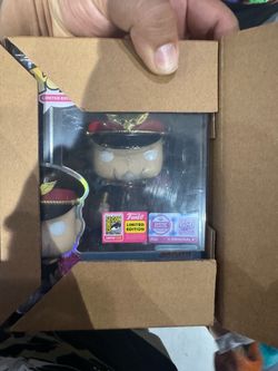Funko pop sdcc m bison for sale