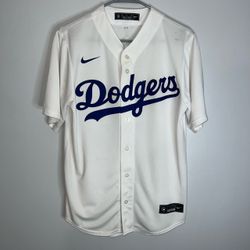 Los Angeles Dodgers Cody Bellinger Jersey Mens Small White Nike MLB