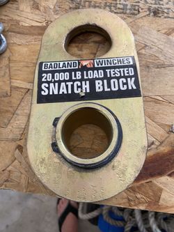 20,000 Lb Snatch Block
