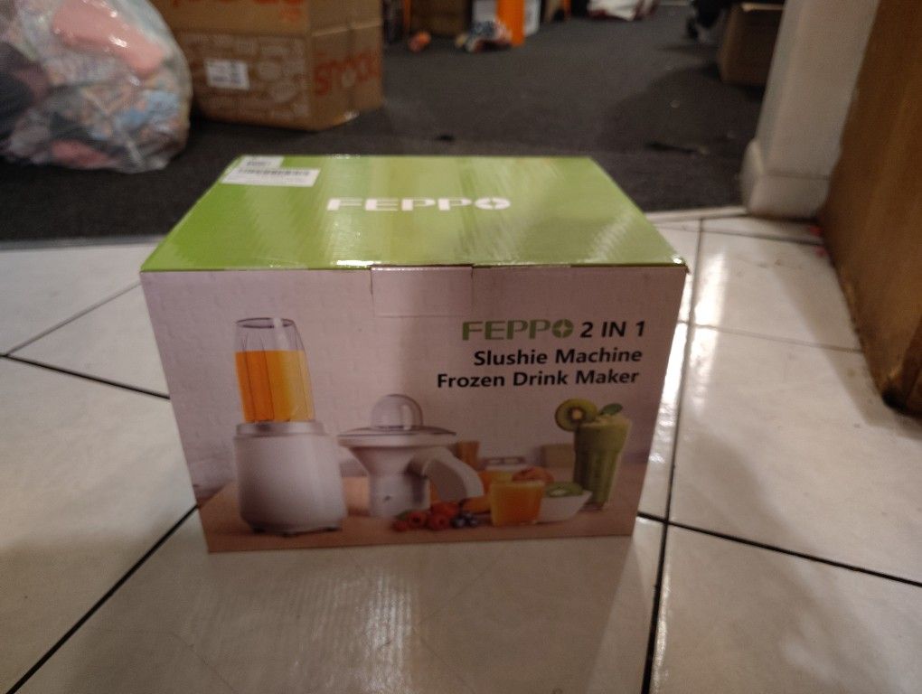 Brand new feppo 2 In 1 Slushie Machine