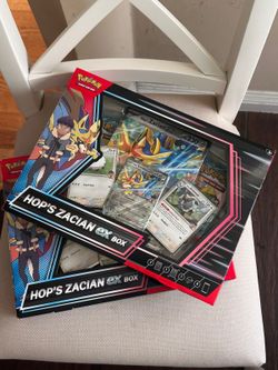 HOP’S ZACIAN EX BOX each @40