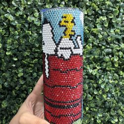 Snoopy Rhinestone Tumbler 