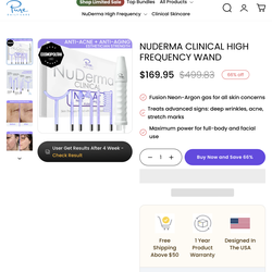 Skincare facial device