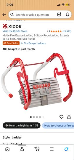 Emergency Escape Ladder- BNIB