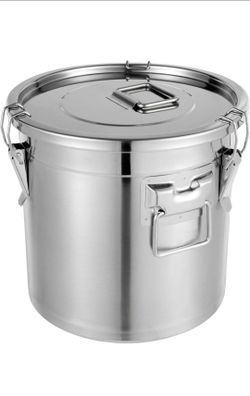 🥣✨ Stainless Steel Storage Container 21L ✨🥣