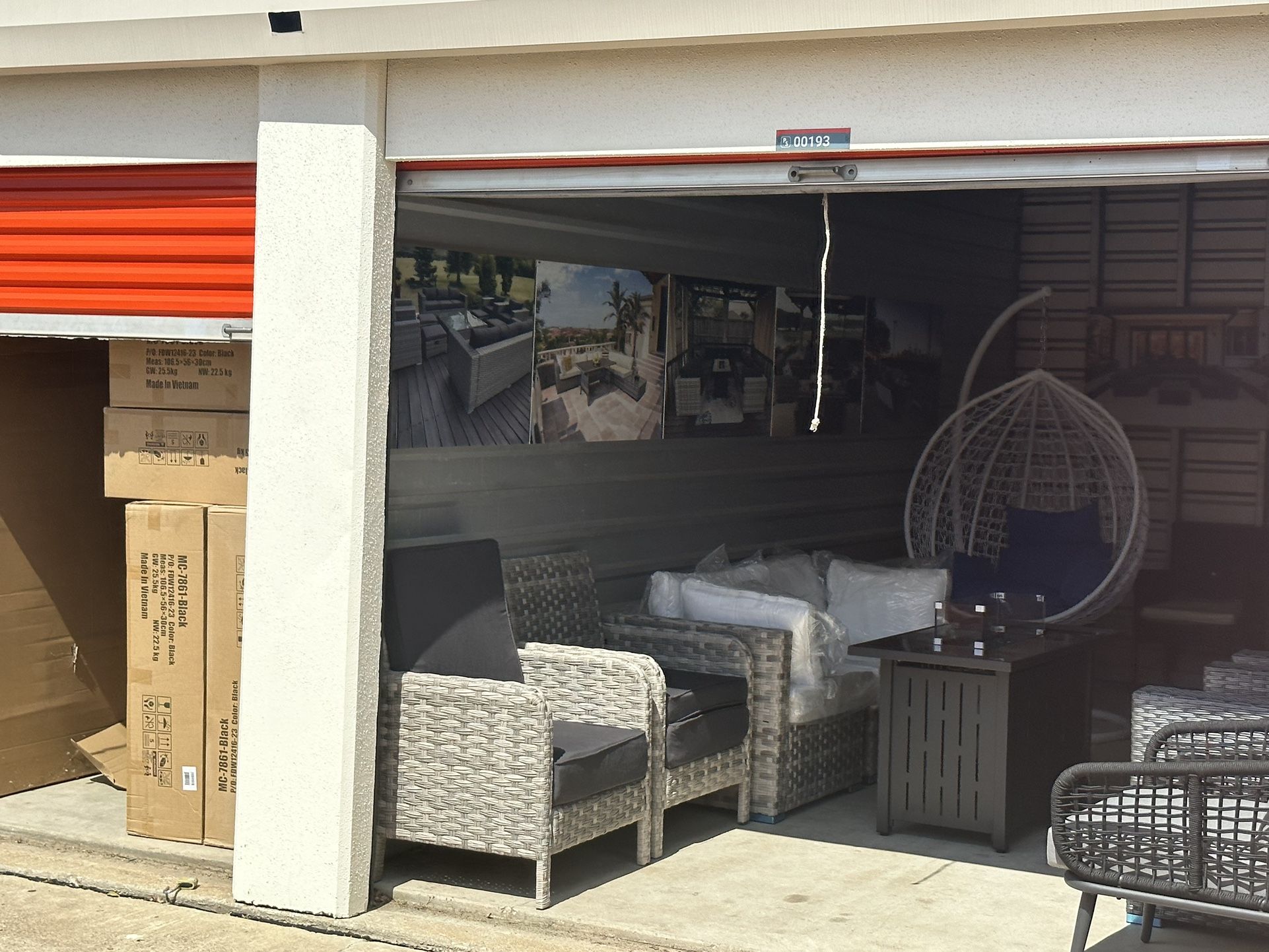 New Inbox Patio Furniture With Cushions(we Finance And Deliver) for