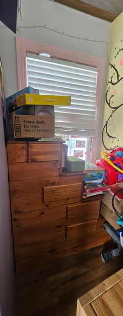 Solid Wood Dresser with Drawers