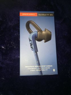 Plantronics BackBeat FIT 300 Sweatproof Sport Earbuds