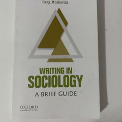 Writing In Sociology 
