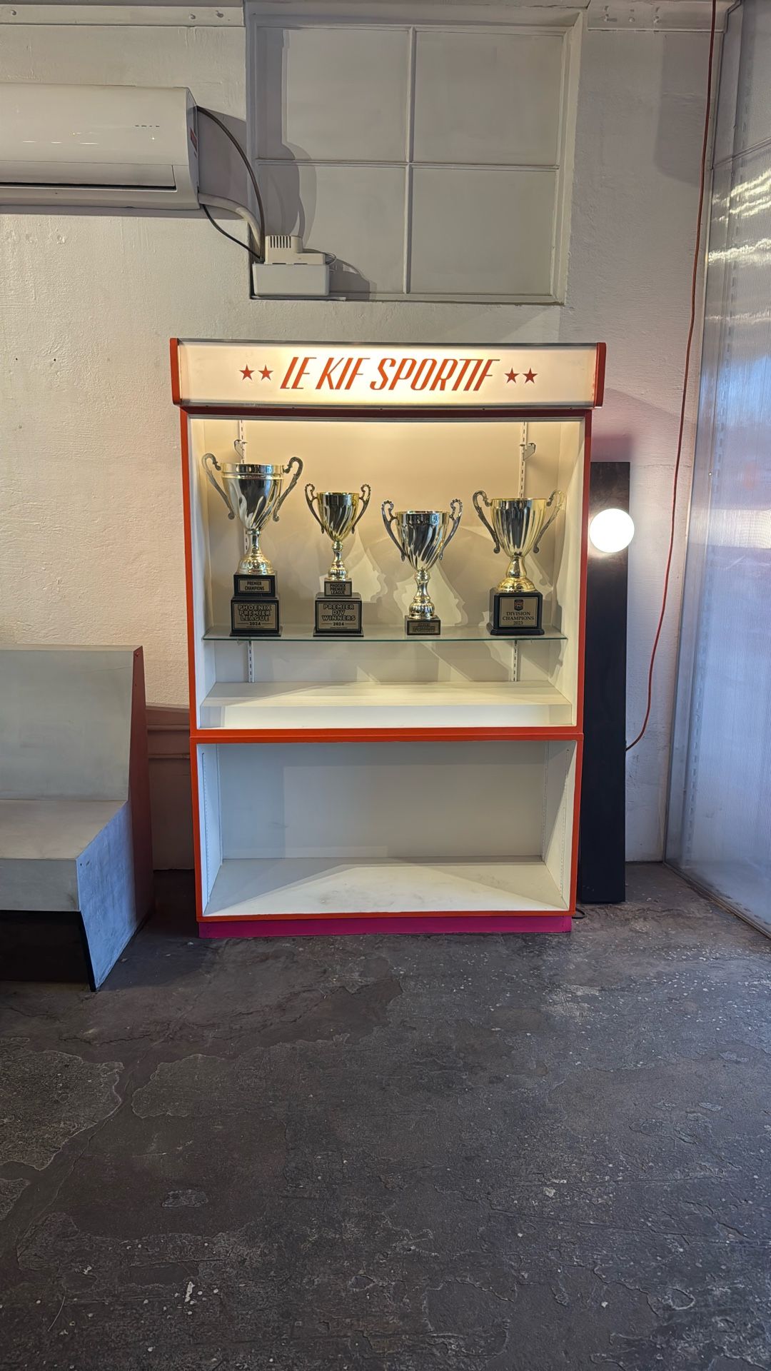 Retro Display Cabinet