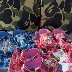 Bape Crocs 