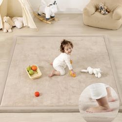 PaPa/ Baby Play Mat/Beige/71x59