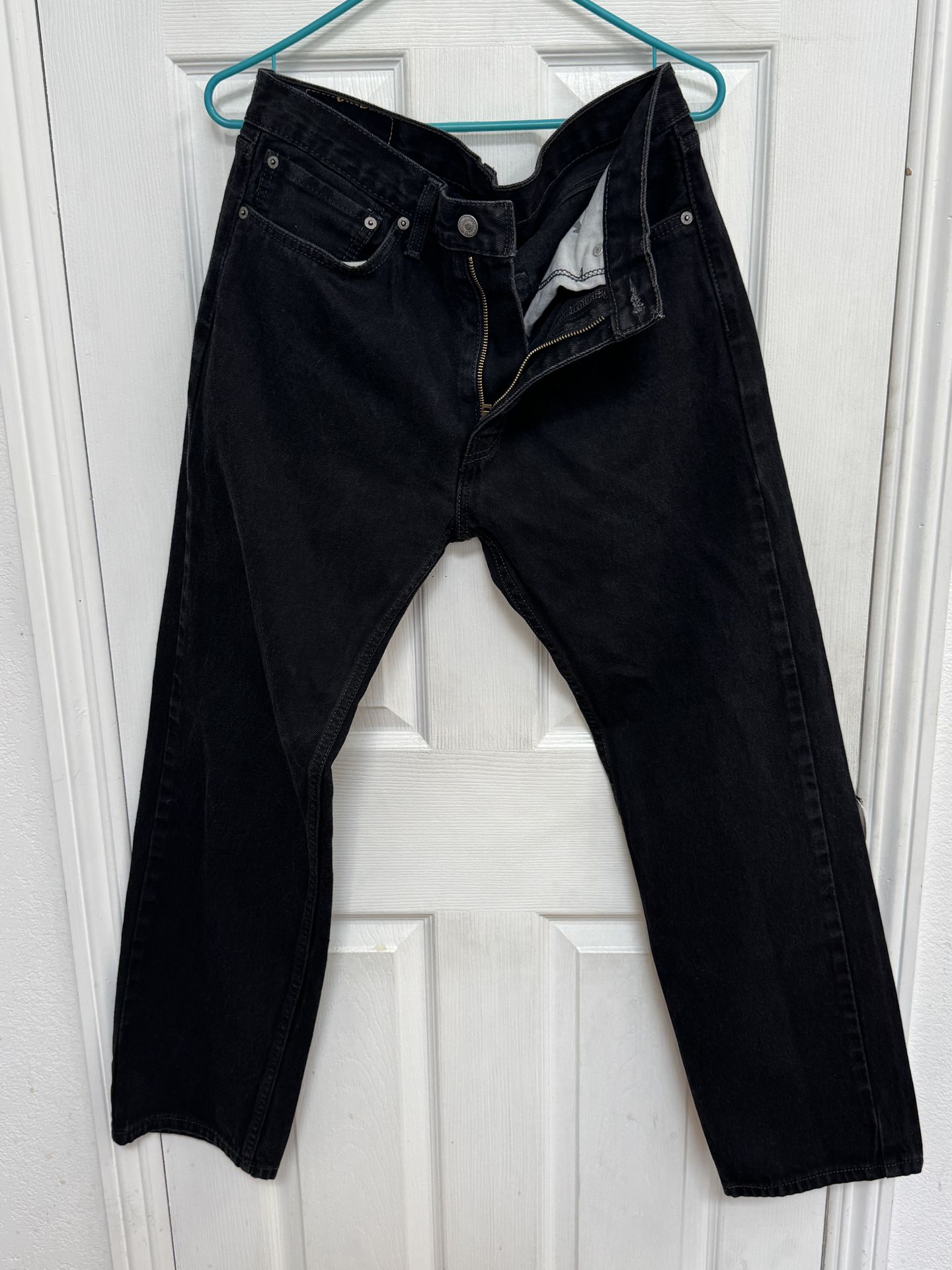 505 Levi’s Black Jeans 34x32