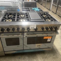 VIKING 7 SERIES DUAL FUEL RANGE 48 INCH WIDE 