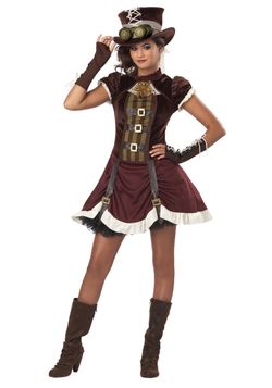 Steampunk Women’s Costume (Size M 8-10)