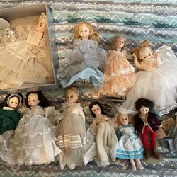 11 Vintage Effanbee / Madame Alexander Dolls
