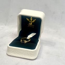 18k Gold Sapphire Ring 3.9g 