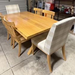 Crossbuck Live Edge Rectangle Dining Table (From Bassett)