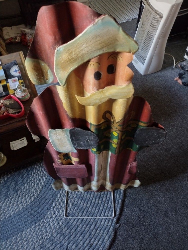 metal Santa claus