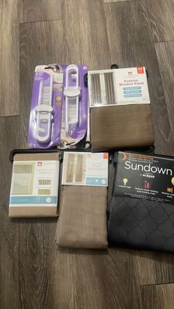 Curtains and child locks