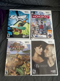 Nintendo Wii games