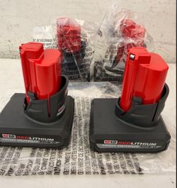 New Milwaukee M12 High Output 5.0 Battery