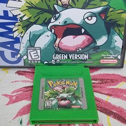 Pokemon Green Version W/ Custom Case