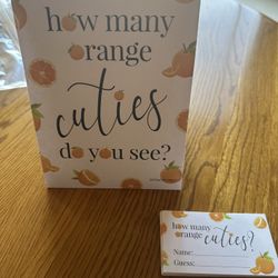 Baby Shower Game…Guess How Many Cuties