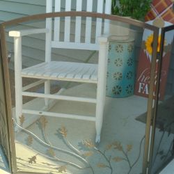 Leaf Fireplace Screen