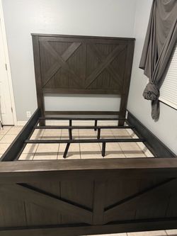 Queen size bed frame