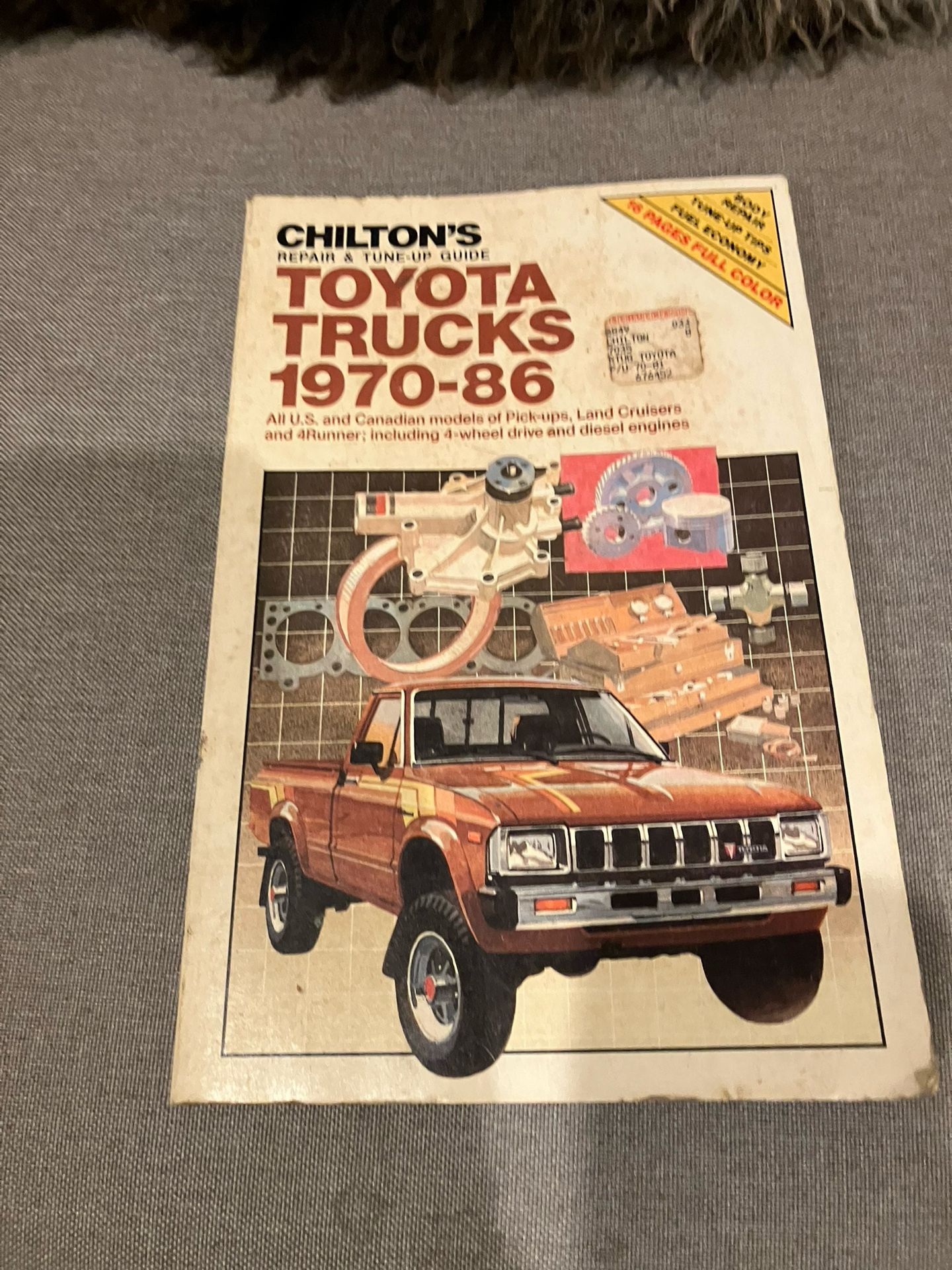 Chilton’s Toyota Truck 1(contact info removed) Repair Manual