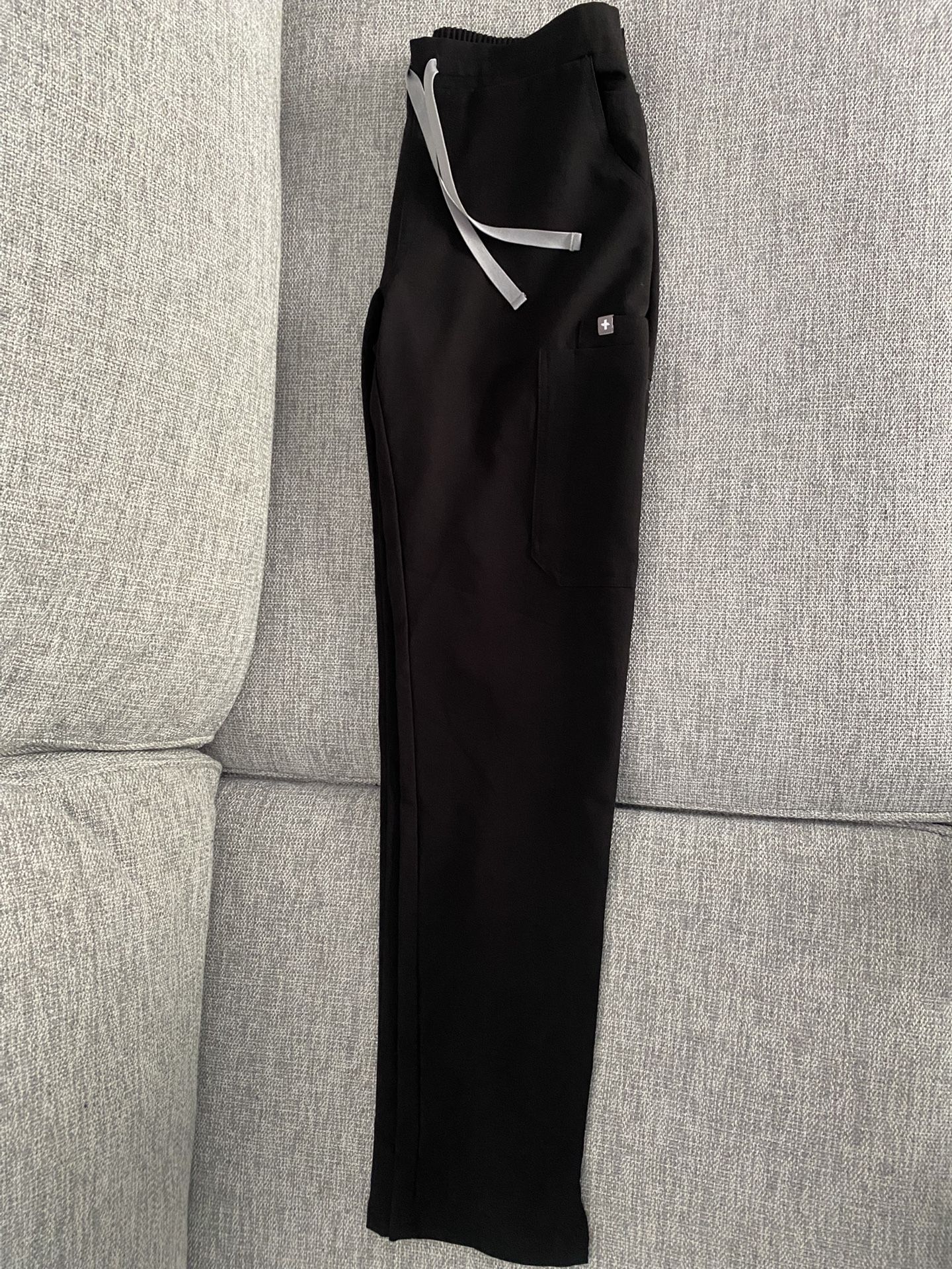 NEW FIGS Yola Skinny Scrubs XS Blk