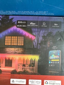 Govee Icicle Lights 65.5ft