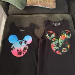 ($20 together) Disney Neff Tank Tops Size Small