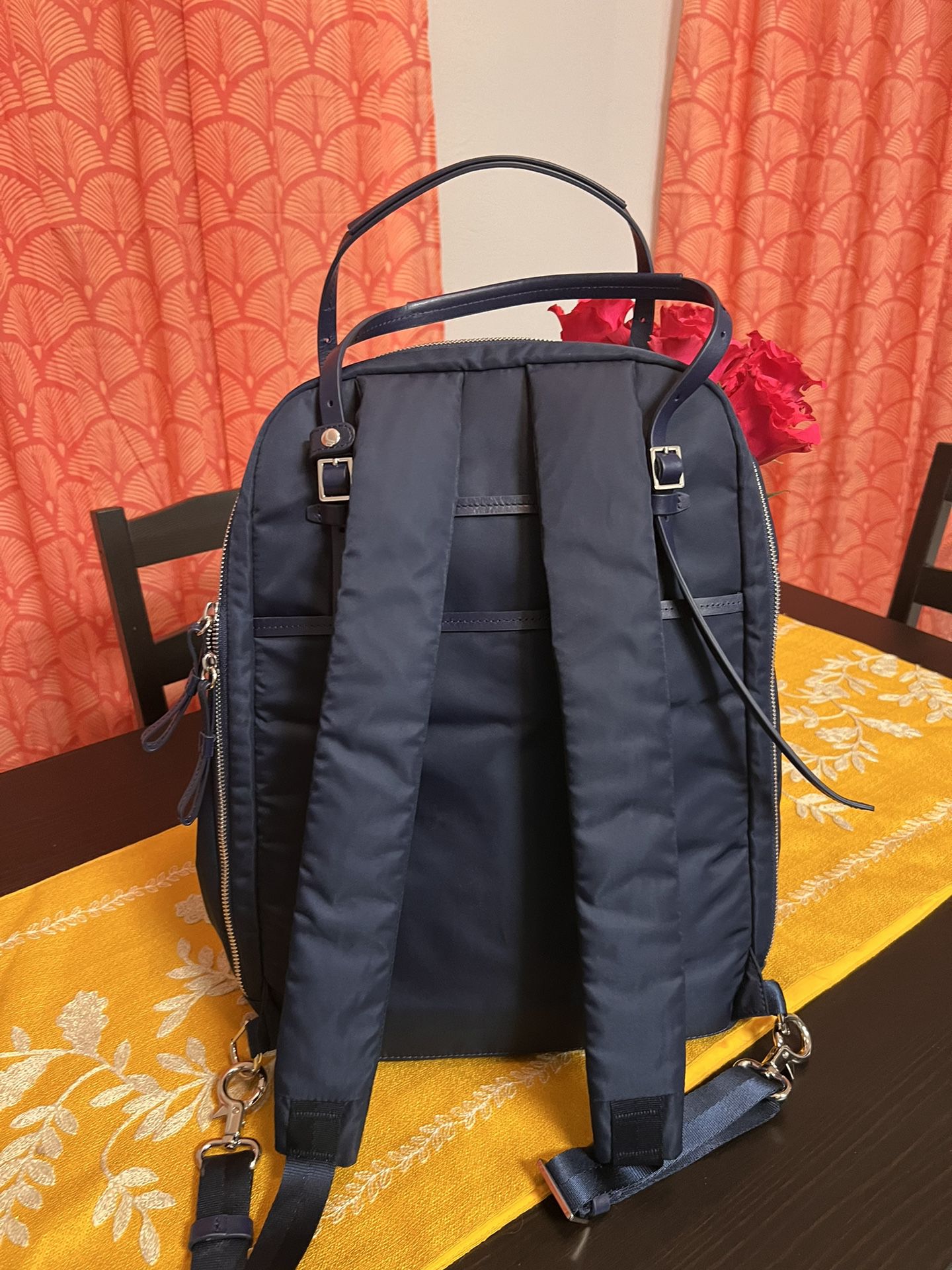 Nylon Swiss Gear Navy Backpack/carryon