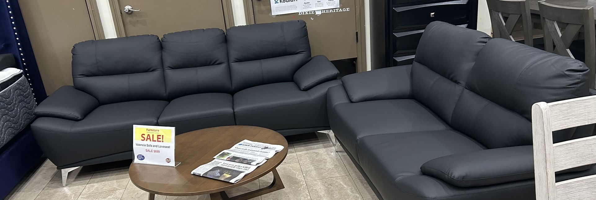Valencia Two-Piece Living Room $699 With Easy Finance